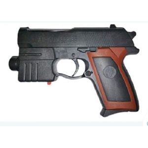Пистолет механический, с фонарем, 13 см (игрушка) (Арт. НИ66523)