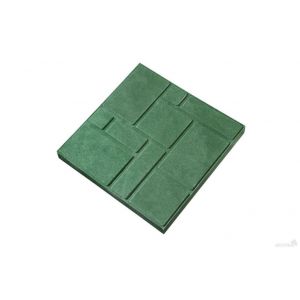 Полимерно-песчаная плитка (тротуарная плитка) 330*330*30 (зеленая) (9 шт/м2)