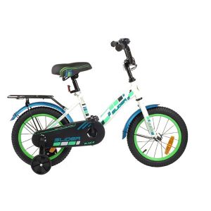 Велосипед двухколесный 14 SLIDER (сине-зеленый) (Арт. 106087)