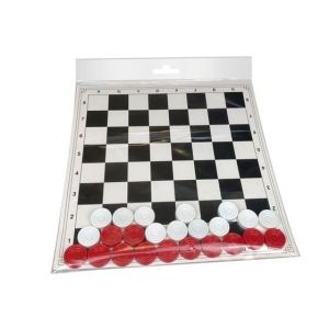 Настольная игра шашки в пакете (Арт. 07142)