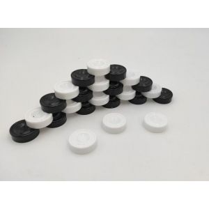 Настольная игра шашки пластиковые в пакете (Арт. D24047)