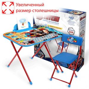 Комплект детской мебели "Тор" (красный) (Арт. Д5А)