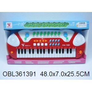 Музыкальный инструмент Синтезатор "Пианино" на батарейках (Арт. SD3717