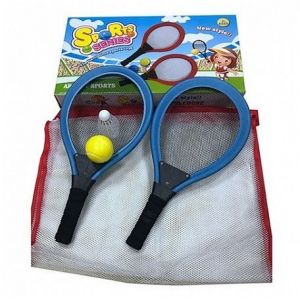 Ракетки для тенниса с мячом, пластик, в сетке (Арт. 200141900)