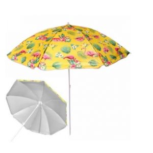 Зонт пляжный (D=170 см, h=190 см) "Фламинго" с покрытием от нагрева ДоброСад(Арт. 835-619)