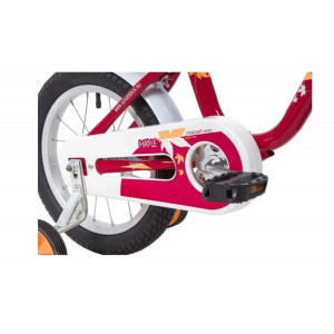 Велосипед двухколесный 14" NOVATRACK "MAPLE" с багажником (красный)